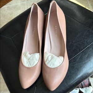 Audley Women's Pink Leather Shoes